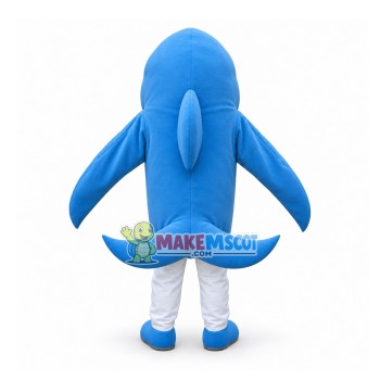 Adult Standing Version Dolphin Mascot Costume Adult Standing Version Dolphin Mascot Costume