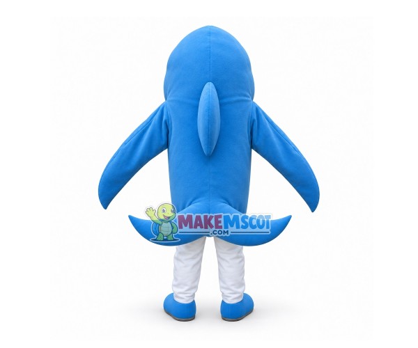 Adult Standing Version Dolphin Mascot Costume Adult Standing Version Dolphin Mascot Costume