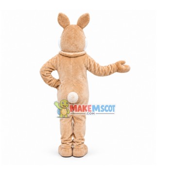The Khaki Rabbit Following the Order Mascot Costume The Khaki Rabbit Following the Order Mascot Costume