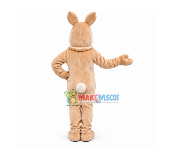 The Khaki Rabbit Following the Order Mascot Costume The Khaki Rabbit Following the Order Mascot Costume