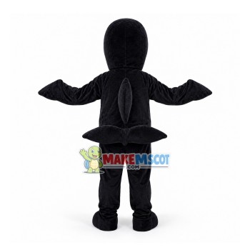 Customized Black Whale Mascot Costume Customized Black Whale Mascot Costume