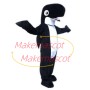 Customized Black Whale Mascot Costume
