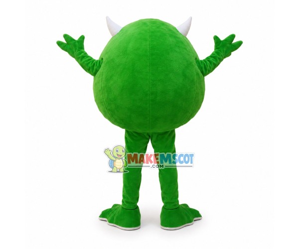 One-eyed Monster Mike Wazowski Mascot Costume One-eyed Monster Mike Wazowski Mascot Costume