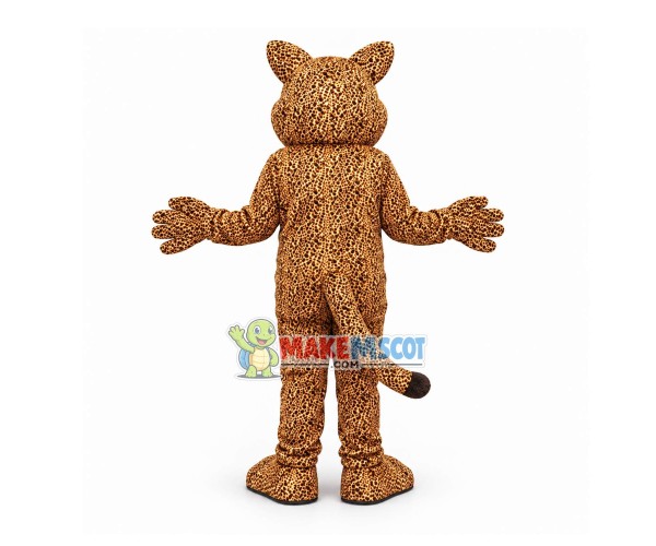 Vigorous Adult Leopard Mascot Costume