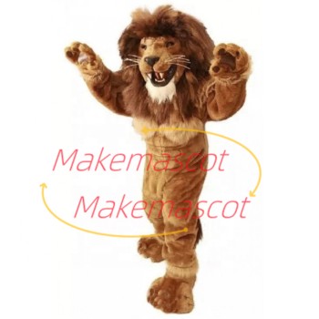 Terrifying Predator Lion King Mascot Costume Terrifying Predator Lion King Mascot Costume