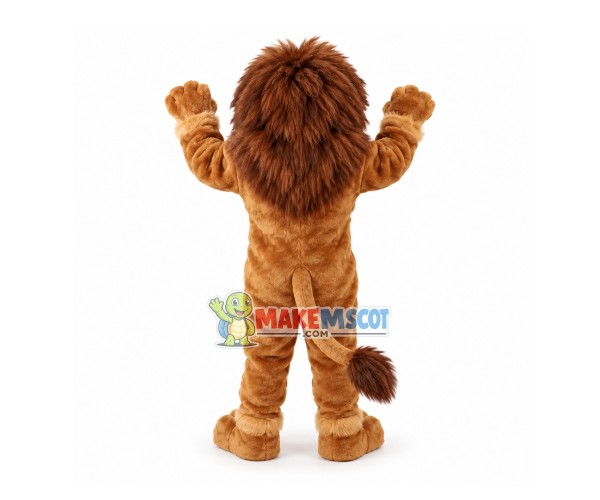 Terrifying Predator Lion King Mascot Costume Terrifying Predator Lion King Mascot Costume
