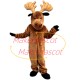 Adult Moose With Strong Antlers Mascot Costume Adult Moose With Strong Antlers Mascot Costume
