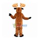 Adult Moose With Strong Antlers Mascot Costume Adult Moose With Strong Antlers Mascot Costume