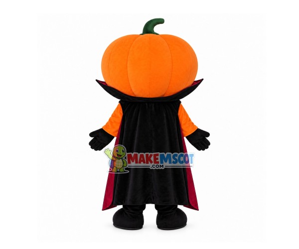 Scary Zombie Earl Pumpkin Mascot Costume Scary Zombie Earl Pumpkin Mascot Costume