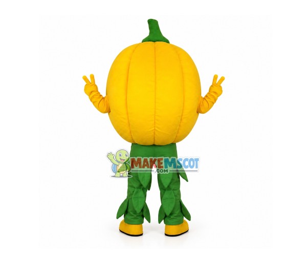 Handmade Funny Face Pumpkin Doll Mascot Costume Handmade Funny Face Pumpkin Doll Mascot Costume