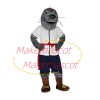 Wrestler Seal Tied To Race Rope Mascot Costume