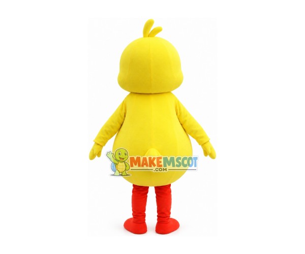 Fashion Style Little Yellow Duck Mascot Costume Fashion Style Little Yellow Duck Mascot Costume