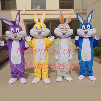 Bugs Bunny Cartoon Mascot Costume For Party Bugs Bunny Cartoon Mascot Costume For Party