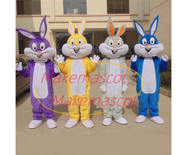 Bugs Bunny Cartoon Mascot Costume For Party Bugs Bunny Cartoon Mascot Costume For Party