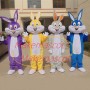 Bugs Bunny Cartoon Mascot Costume For Party