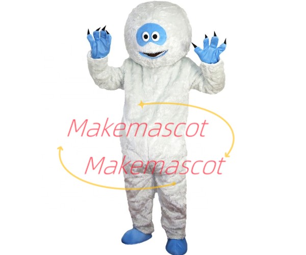 White Snow Monster With Sharp Claws Mascot Costume White Snow Monster With Sharp Claws Mascot Costume