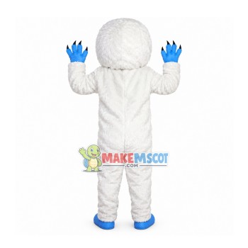 White Snow Monster With Sharp Claws Mascot Costume White Snow Monster With Sharp Claws Mascot Costume