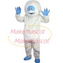 White Snow Monster With Sharp Claws Mascot Costume