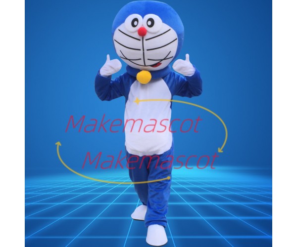 Agreeable Cartoon Character Doraemon Mascot Costume Agreeable Cartoon Character Doraemon Mascot Costume