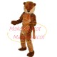 Calm Red-eyed Adult Beaver Mascot Costume Calm Red-eyed Adult Beaver Mascot Costume