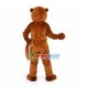 Calm Red-eyed Adult Beaver Mascot Costume Calm Red-eyed Adult Beaver Mascot Costume