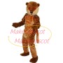Calm Red-eyed Adult Beaver Mascot Costume