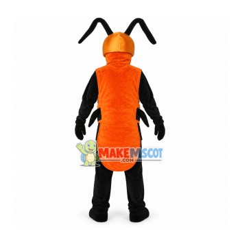 Lightweight Beetle With Golden Head Mascot Costume