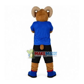 The Imposing Antelope Player Adult Mascot Costume