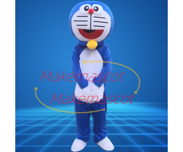 Agreeable Cartoon Character Doraemon Mascot Costume Agreeable Cartoon Character Doraemon Mascot Costume