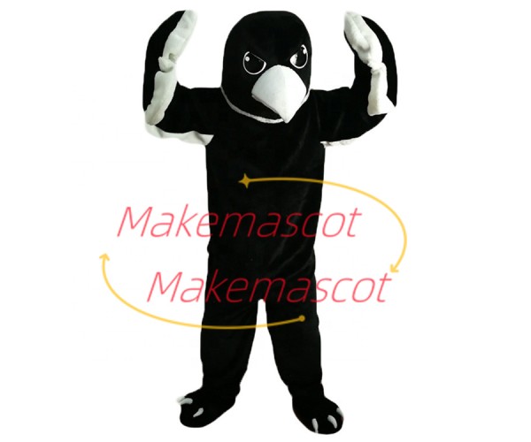The Chasing Swift Black Bird Mascot Costume The Chasing Swift Black Bird Mascot Costume