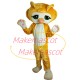 Likable Cartoon Big Eyed Yellow Cat Mascot Costume Likable Cartoon Big Eyed Yellow Cat Mascot Costume