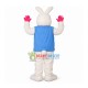 The Starter Rabbit of Relay Race Mascot Costume The Starter Rabbit of Relay Race Mascot Costume