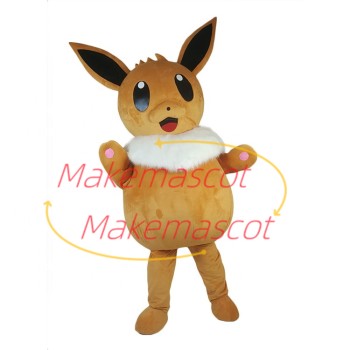 Lovely Handmade Pokemon Eevee Mascot Costume Lovely Handmade Pokemon Eevee Mascot Costume