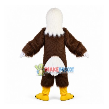 Prey-focused The Hairy Eagle Mascot Costume