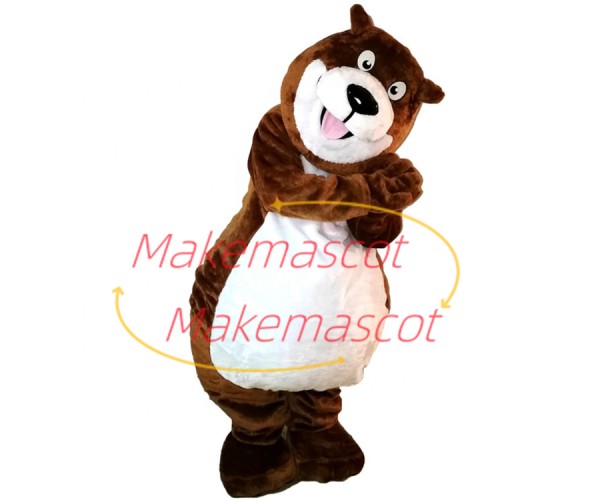 Lazy Pot Belly Domestic Dog Mascot Costume Lazy Pot Belly Domestic Dog Mascot Costume