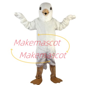 Flying Short Plush Seagull Mascot Costume Flying Short Plush Seagull Mascot Costume