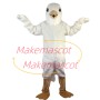 Flying Short Plush Seagull Mascot Costume