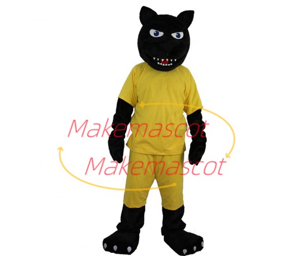 Football Club Member The Panther Mascot Costume Football Club Member The Panther Mascot Costume