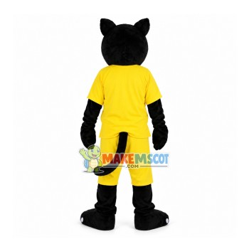 Football Club Member The Panther Mascot Costume Football Club Member The Panther Mascot Costume