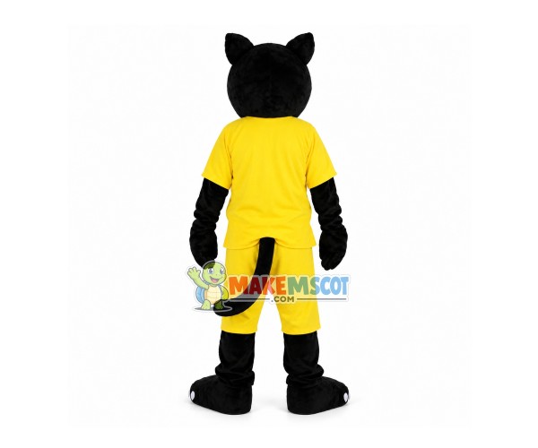 Football Club Member The Panther Mascot Costume Football Club Member The Panther Mascot Costume