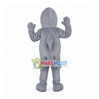 Teasing Dolphin With Tongue Out Mascot Costume Teasing Dolphin With Tongue Out Mascot Costume
