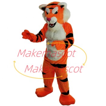 The Deterrent King of Forest Tiger Mascot Costume The Deterrent King of Forest Tiger Mascot Costume