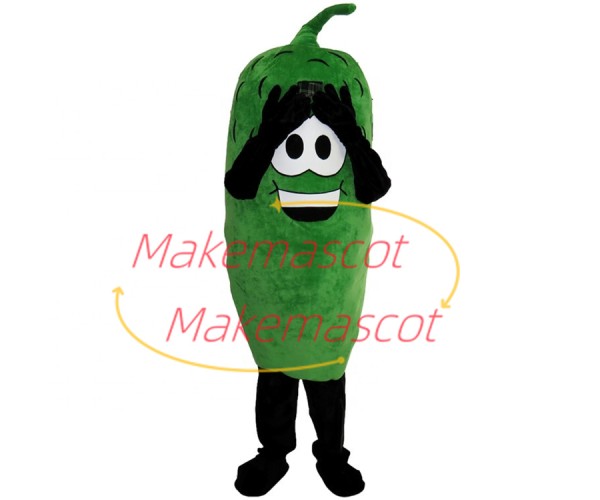 Breathable Cartoon Cucumber Mascot Costume
