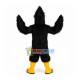 All Over Black Hairy Goshawk Mascot Costume All Over Black Hairy Goshawk Mascot Costume
