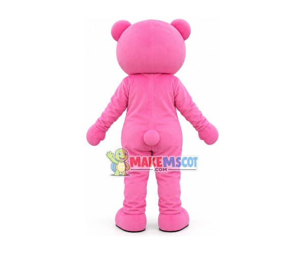 Pink Rilakkuma Lying On Back Mascot Costume Pink Rilakkuma Lying On Back Mascot Costume