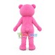 Pink Rilakkuma Lying On Back Mascot Costume Pink Rilakkuma Lying On Back Mascot Costume