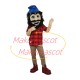 Scruffy Bearded Young Artist Mascot Costume Scruffy Bearded Young Artist Mascot Costume