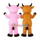 Colorful Calf Full of Childishness Mascot Costume
