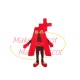 Red A Symbol Mascot Costume For Classroom Red A Symbol Mascot Costume For Classroom