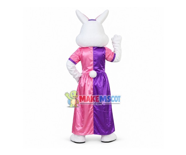 Pretty Miss Rabbit Mascot Costume for Party Pretty Miss Rabbit Mascot Costume for Party